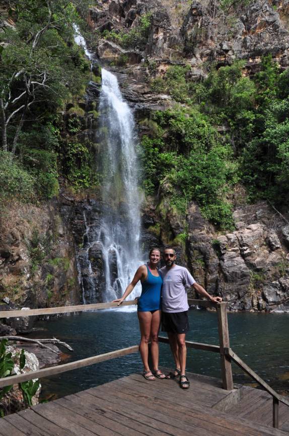 Visitando a Cachoeira da Serra Azul, em Bom Jardim, no Mato Grosso